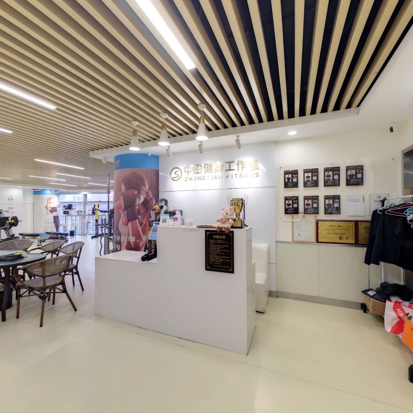 中田健身工作室(宝山城区，安信广场店),如视VR