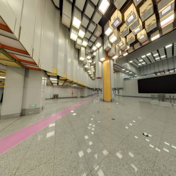 平安里地铁站,如视VR