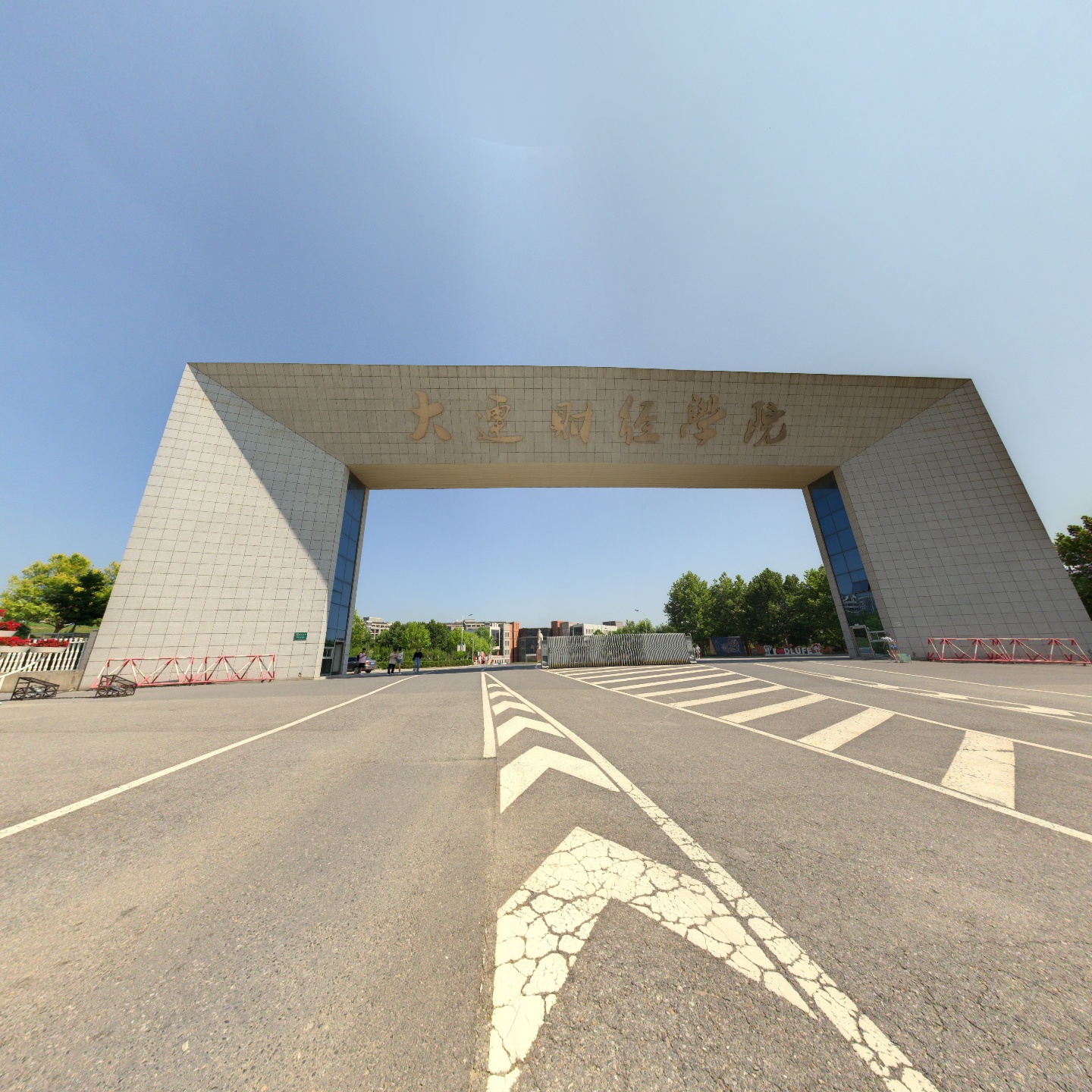 大连财经学院-外景,如视VR