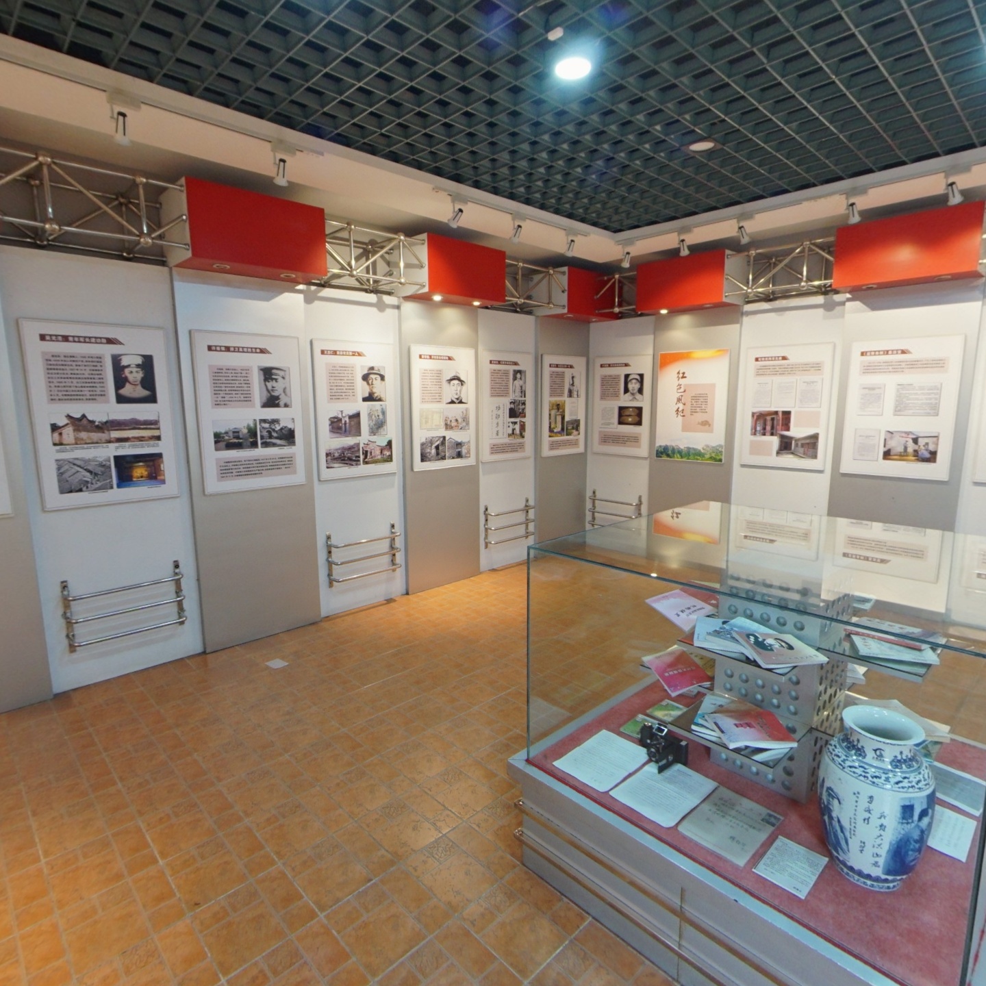 鄂豫皖苏区首府革命博物馆-红廉文化陈展室,如视VR