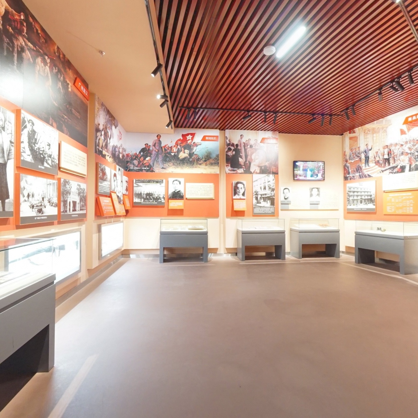 建川博物馆-中国共产党100年礼赞展览二层,如视VR