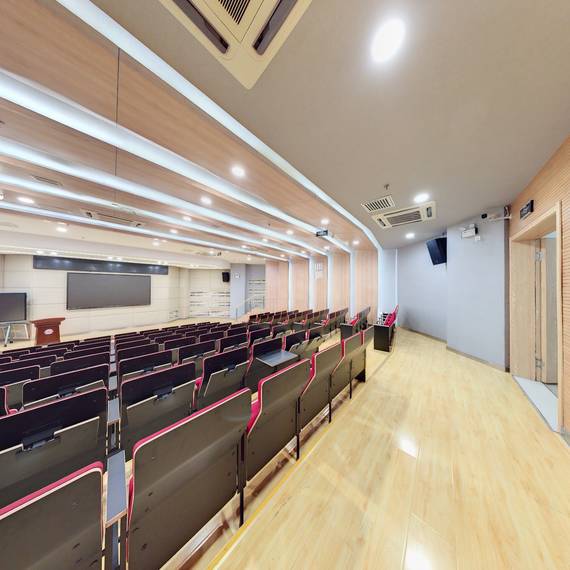 哈尔滨工业大学二校区图书馆报告厅,如视VR