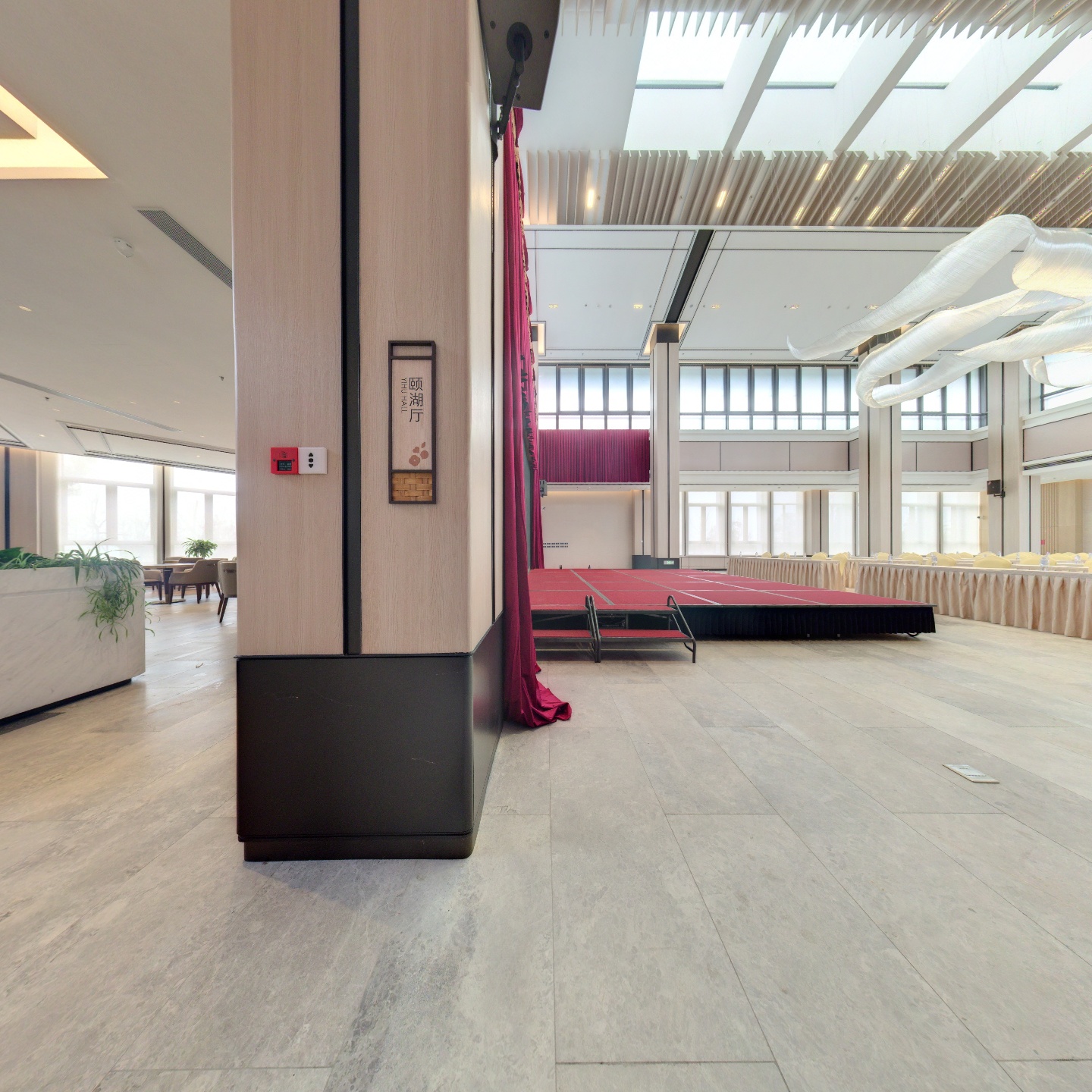 太保崇明体验馆颐湖厅,如视VR