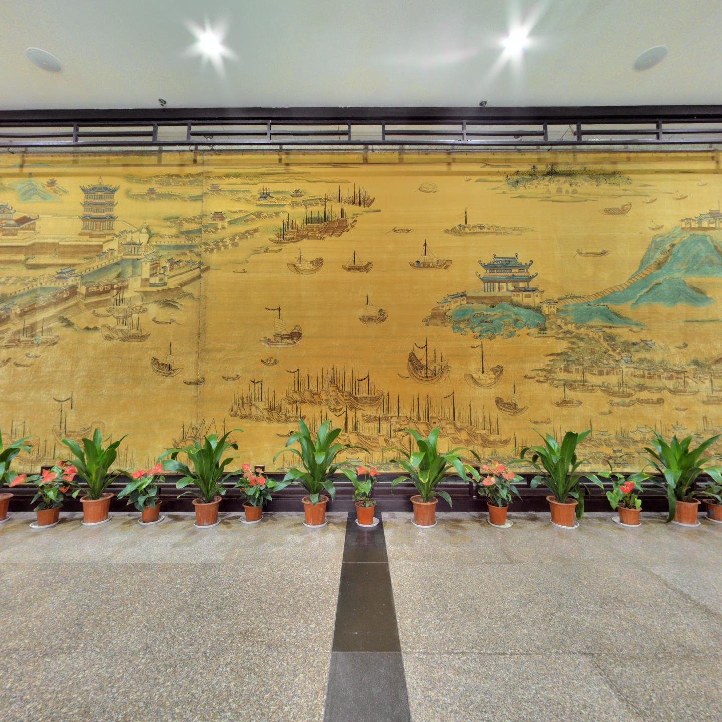 武汉博物馆内厅,如视VR