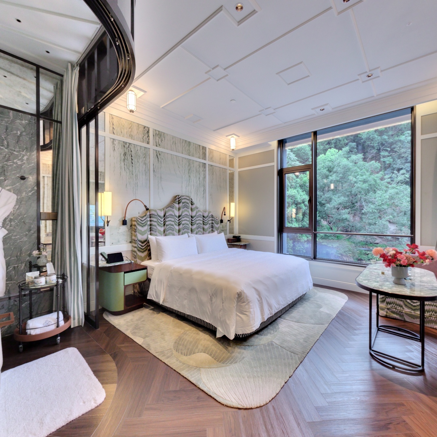 水韵园景大床房,如视VR