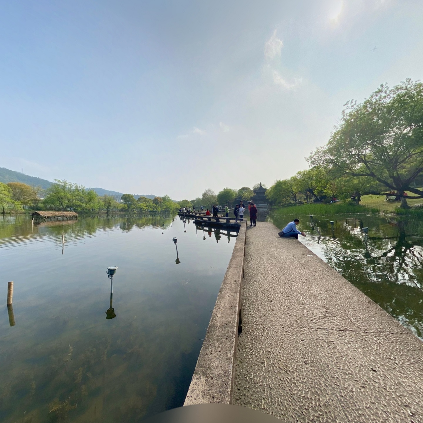 越王路湘湖天鹅池,如视VR